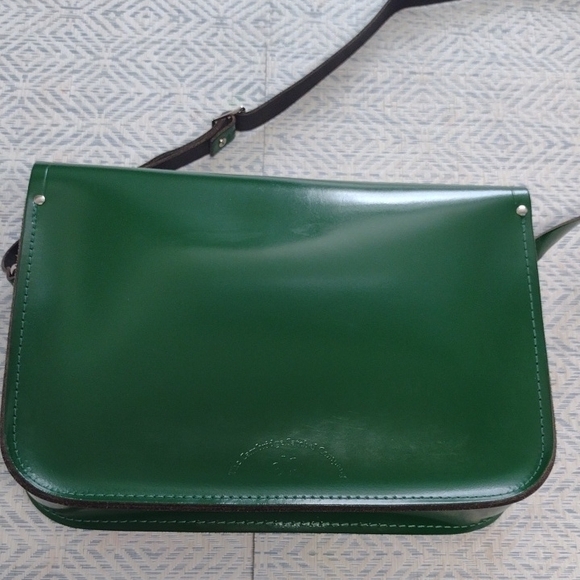 The Cambridge Satchel Company, Green Leather Satchel - Picture 7 of 16